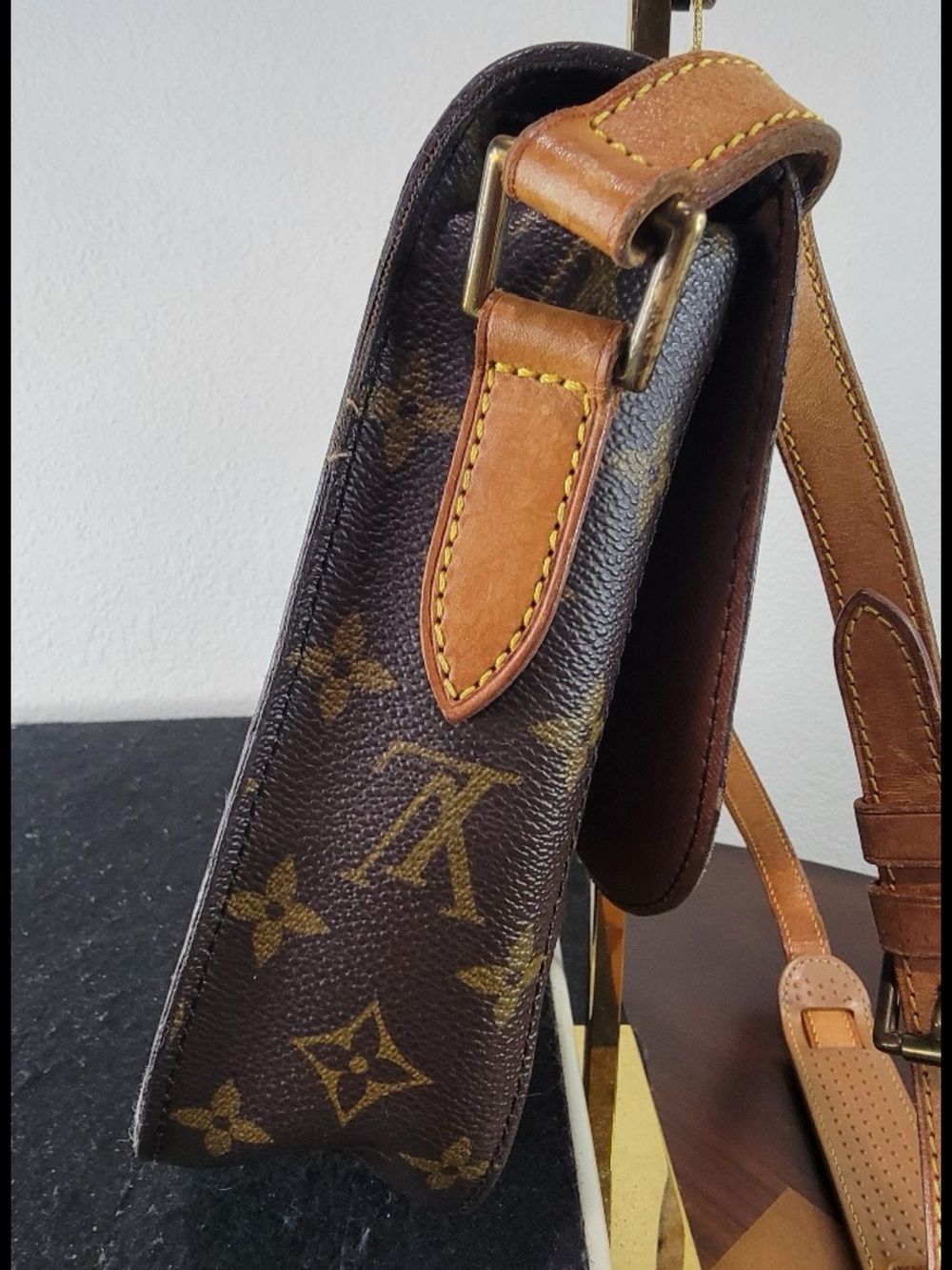 •LOUIS VUITTON• vintage monogram St. Cloud GM sling bag - Picture 6 of 14